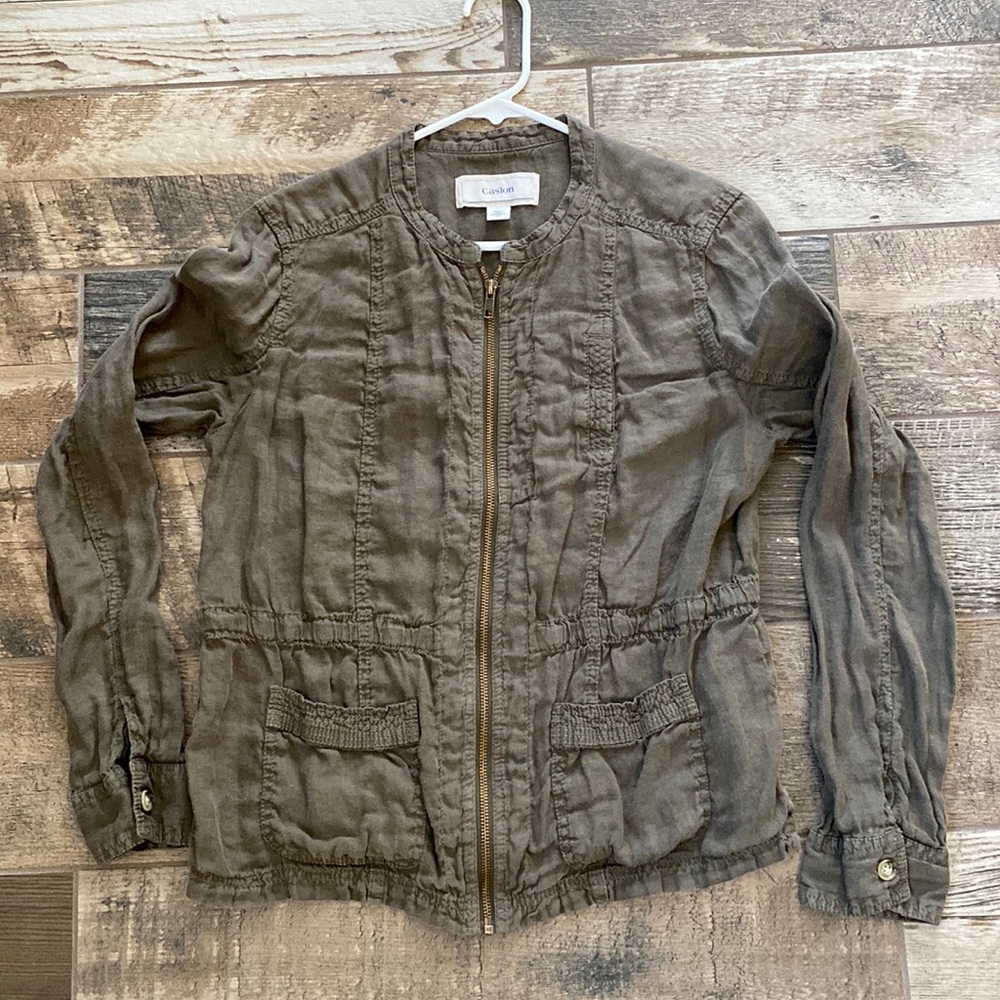 Linen jacket - Picture 2 of 8